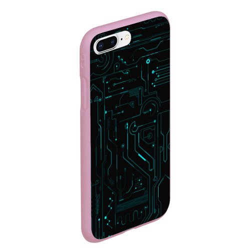 Чехол для iPhone 7Plus/8 Plus матовый Hi-Tech, цвет розовый - фото 3