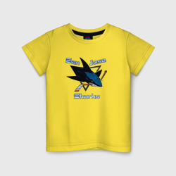 Детская футболка хлопок San Jose Sharks hockey