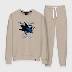 Женский костюм хлопок San Jose Sharks hockey