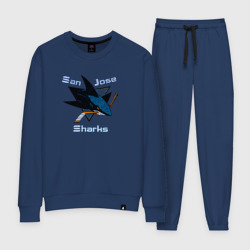 Женский костюм хлопок San Jose Sharks hockey