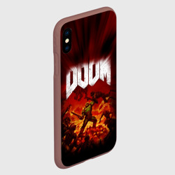 Чехол для iPhone XS Max матовый Doom 2016 - фото 2