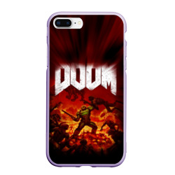 Чехол для iPhone 7Plus/8 Plus матовый Doom 2016
