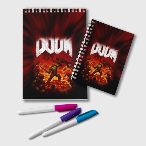 Блокнот Doom 2016