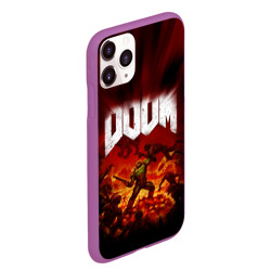 Чехол для iPhone 11 Pro Max матовый Doom 2016 - фото 2