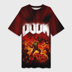 Платье-футболка 3D Doom 2016