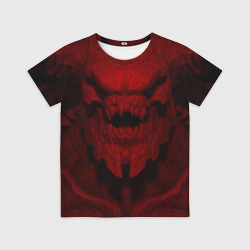Детская футболка 3D Кибердемон Doom