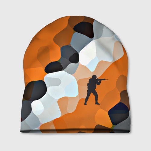 Шапка 3D CS GO Asiimov camouflage