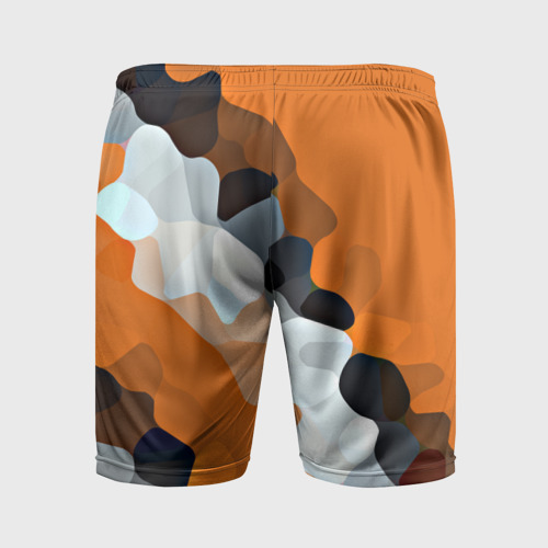 Мужские шорты спортивные CS GO Asiimov camouflage, цвет 3D печать - фото 2