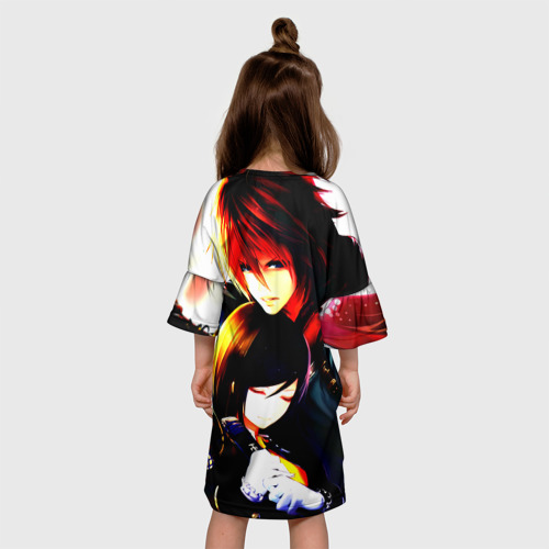 Детское платье 3D Mushimaro, цвет 3D печать - фото 5