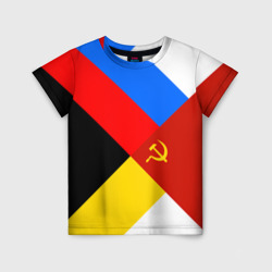 Детская футболка 3D Вечная Россия