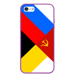 Чехол для iPhone 5/5S матовый Вечная Россия