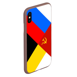 Чехол для iPhone XS Max матовый Вечная Россия - фото 2