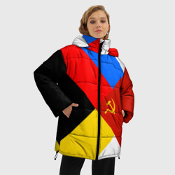 Женская зимняя куртка Oversize Вечная Россия - фото 2
