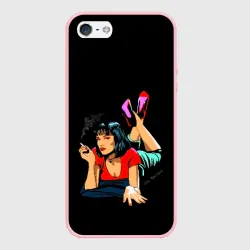 Чехол для iPhone 5/5S матовый Pulp Fiction