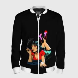 Мужской бомбер 3D Pulp Fiction
