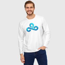 Мужской лонгслив oversize хлопок Cloud9 Foil Металлический эффект - фото 2