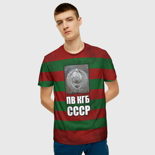 Мужская футболка 3D ПВ КГБ СССР Фото 01