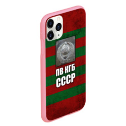 Чехол для iPhone 11 Pro Max матовый ПВ КГБ СССР - фото 2