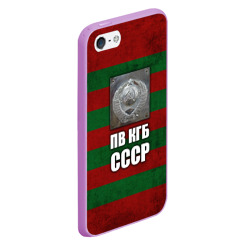 Чехол для iPhone 5/5S матовый ПВ КГБ СССР - фото 2