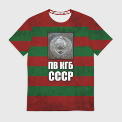Мужская футболка 3D ПВ КГБ СССР