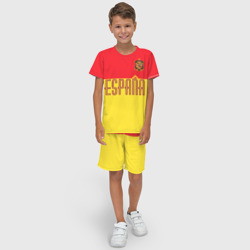 Детский костюм с шортами 3D Сборная Испании по футболу - фото 2