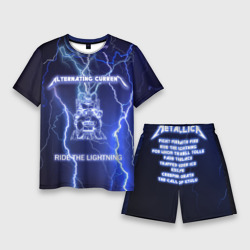 Мужской костюм с шортами 3D Metallica - Ride the Lightning
