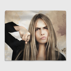 Плед 3D Cara Delevingne