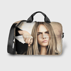 Сумка для ноутбука 3D Cara Delevingne