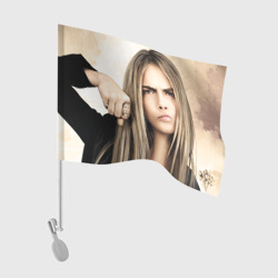 Флаг для автомобиля Cara Delevingne