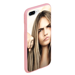 Чехол для iPhone 7Plus/8 Plus матовый Cara Delevingne - фото 2