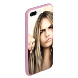 Чехол для iPhone 7Plus/8 Plus матовый Cara Delevingne - фото 2