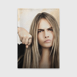 Обложка для автодокументов Cara Delevingne