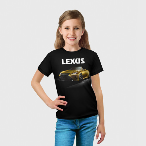 Детская футболка 3D Lexus - фото 5