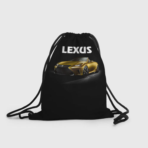 Рюкзак-мешок 3D Lexus