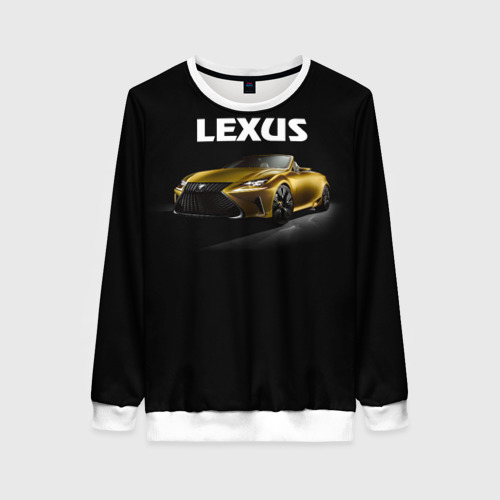 Женский свитшот 3D Lexus