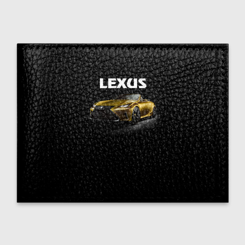 Обложка для студенческого билета Lexus, цвет черный