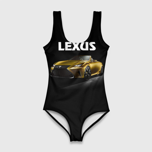 Женский купальник 3D Lexus, цвет 3D печать