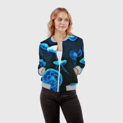 Женский бомбер 3D Meduse - фото 2