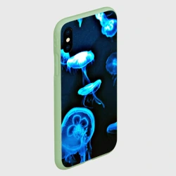 Чехол для iPhone XS Max матовый Meduse - фото 2