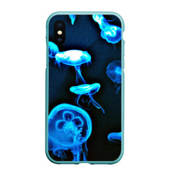 Чехол для iPhone XS Max матовый Meduse