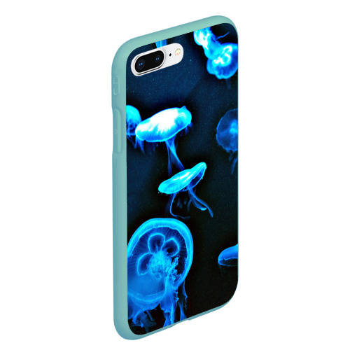 Чехол для iPhone 7Plus/8 Plus матовый Meduse, цвет мятный - фото 3