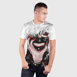 Мужская футболка 3D Slim Tokyo Ghoul - фото 2