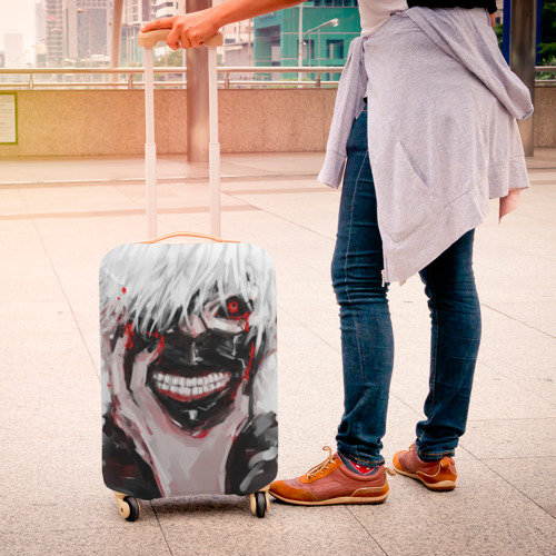 Чехол для чемодана 3D Tokyo Ghoul, цвет 3D печать - фото 4