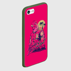 Чехол для iPhone 5/5S матовый Hotline Miami 4 - фото 2