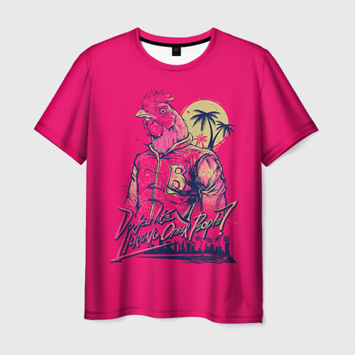 Мужская футболка 3D Hotline Miami 4 Фото 01 Мужская футболка 3D Hotline Miami 4 Фото 01