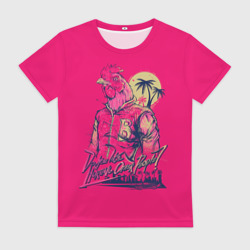 Женская футболка 3D Hotline Miami 4