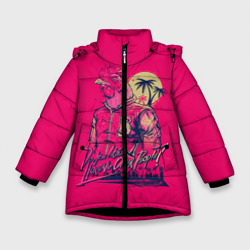 Зимняя куртка для девочек 3D Hotline Miami 4