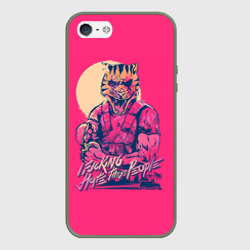 Чехол для iPhone 5/5S матовый Hotline Miami 5