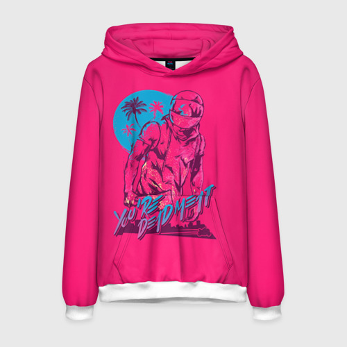 Мужская толстовка 3D Hotline Miami 6 Фото 01 Мужская толстовка 3D Hotline Miami 6 Фото 01