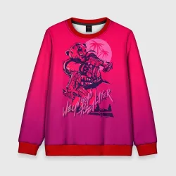 Детский свитшот 3D Hotline Miami 7